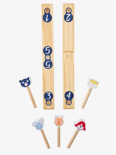 Jeu Des Anneaux En Bois FSC® Beige - Vertbaudet 2 Jeu Des Anneaux En Bois FSC® Beige - Vertbaudet – Image 2