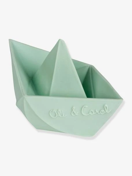 Jouet De Bain Bateau Origami - OLI & CAROL Menthe - Oli Et Carol 2 Jouet De Bain Bateau Origami - OLI & CAROL Menthe - Oli Et Carol – Image 2
