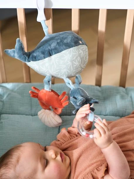 Jouet D'éveil Avec Pince SOUS L'OCÉAN Gris - Vertbaudet 2 Jouet D'éveil Avec Pince SOUS L'OCÉAN Gris - Vertbaudet – Image 2