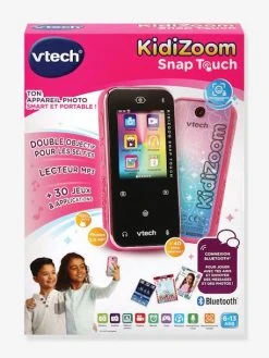 Kidizoom Snap Touch - VTECH Rose - Toutes Les Marques -Buki France Shop kidizoom snap touch vtech 5
