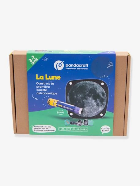 Kit Collector La Lune - 3/7 Ans PANDACRAFT Bleu - Pandacraft 1 Kit Collector La Lune - 3/7 Ans PANDACRAFT Bleu - Pandacraft