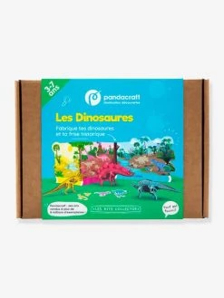 Kit Collector Les Dinosaures 3/7 Ans PANDACRAFT Bleu - Pandacraft