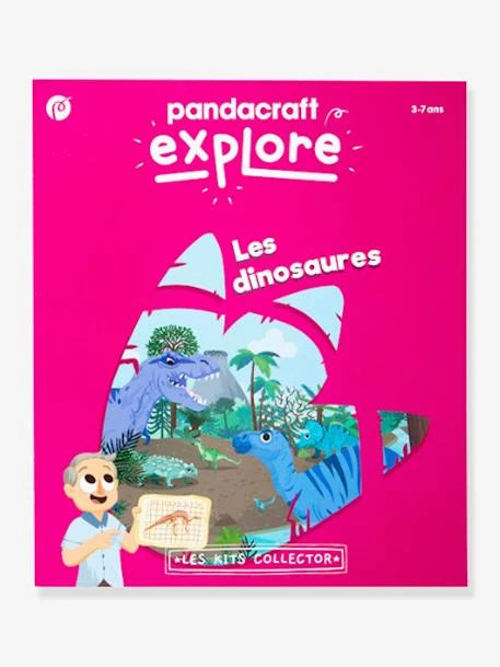 Kit Collector Les Dinosaures 3/7 Ans PANDACRAFT Bleu - Pandacraft 4 Kit Collector Les Dinosaures 3/7 Ans PANDACRAFT Bleu - Pandacraft – Image 4