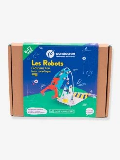 Kit Collector Les Robots 8/12 Ans PANDACRAFT Bleu - Pandacraft