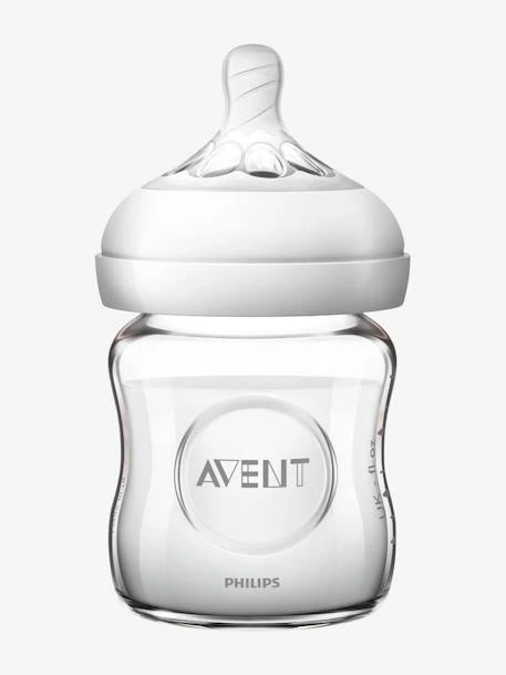 Kit Nouveau-né : 3 Biberons En Verre + Sucette Philips AVENT Natural Transparent - Philips Avent 4 Kit Nouveau-né : 3 Biberons En Verre + Sucette Philips AVENT Natural Transparent - Philips Avent – Image 4