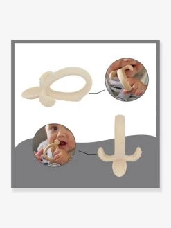 Kit Repas Silicone BABYMOOV First’Isy Beige (renard) - Babymoov -Buki France Shop kit repas silicone babymoov firstisy 3