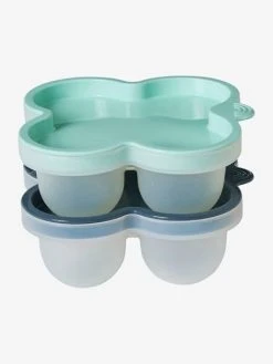 Les 2 Pots De Conservation En Silicone Vert/bleu - Vertbaudet -Buki France Shop les 2 pots de conservation en silicone 4