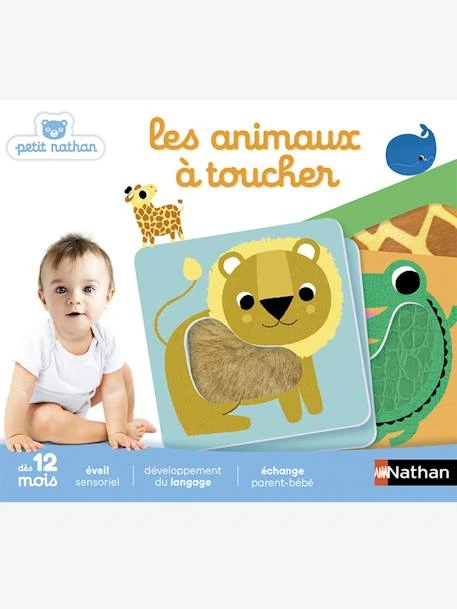 Les Animaux à Toucher NATHAN Blanc - Nathan 1 Les Animaux à Toucher NATHAN Blanc - Nathan