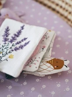 Livre D'activités En Gaze De Coton DOUCE PROVENCE Violet - Douce Provence - Vertbaudet -Buki France Shop livre dactivites en gaze de coton douce provence 2