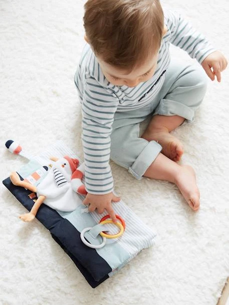 Livre D'éveil Accordéon LEON SUR LE PONTON Multicolore - Vertbaudet 6 Livre D'éveil Accordéon LEON SUR LE PONTON Multicolore - Vertbaudet – Image 6