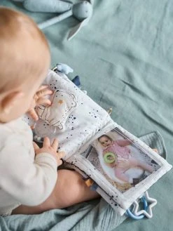 Livre D'éveil Et Photos CÉLESTE Bleu - Vertbaudet -Buki France Shop livre deveil et photos celeste 3