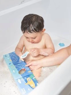 Livre + Marionnette + Stickers De Bain En Mousse BADABULLE Multicolore - Badabulle -Buki France Shop livre marionnette stickers de bain en mousse badabulle 2