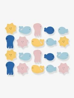 Livre + Marionnette + Stickers De Bain En Mousse BADABULLE Multicolore - Badabulle -Buki France Shop livre marionnette stickers de bain en mousse badabulle 5