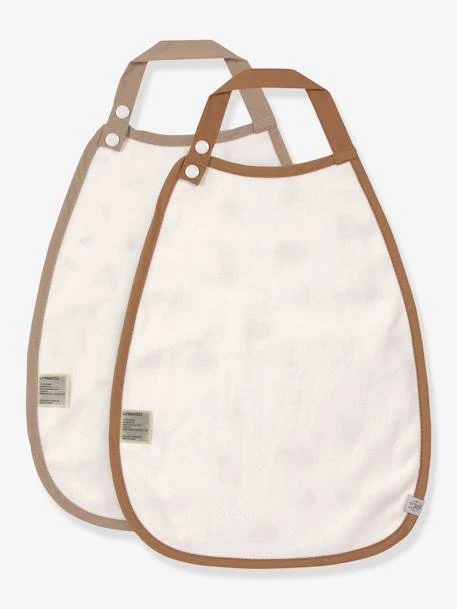 Lot De 2 Bavoirs En Coton Bio Medium Drop Little Mateis LÄSSIG Orange épice - Lassig 4 Lot De 2 Bavoirs En Coton Bio Medium Drop Little Mateis LÄSSIG Orange épice - Lassig – Image 4