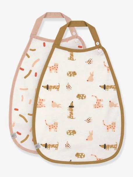 Lot De 2 Bavoirs En Coton Bio Medium Drop Little Mateis LÄSSIG Orange épice - Lassig 6 Lot De 2 Bavoirs En Coton Bio Medium Drop Little Mateis LÄSSIG Orange épice - Lassig – Image 6