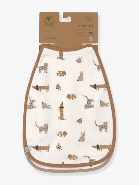 Lot De 2 Bavoirs En Coton Bio Medium Drop Little Mateis LÄSSIG Orange épice - Lassig 1 Lot De 2 Bavoirs En Coton Bio Medium Drop Little Mateis LÄSSIG Orange épice - Lassig