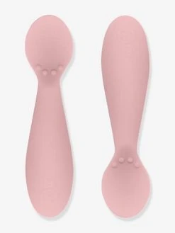 Lot De 2 Cuillères 1er âge EZPZ Tiny Spoon En Silicone Vert Amande - EZPZ