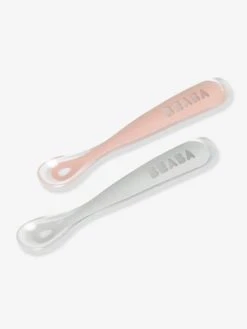 Lot De 2 Cuillères Ergonomiques D'apprentissage + Boîte De Transport BEABA Rose/gris - Beaba 9 Lot De 2 Cuillères Ergonomiques D'apprentissage + Boîte De Transport BEABA Rose/gris - Beaba -Buki France Shop lot de 2 cuilleres ergonomiques dapprentissage boite de transport beaba 4