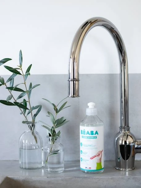 Lot De 2 Flacons De Liquide Vaisselle (500 Ml) BEABA Blanc - Beaba 2 Lot De 2 Flacons De Liquide Vaisselle (500 Ml) BEABA Blanc - Beaba – Image 2