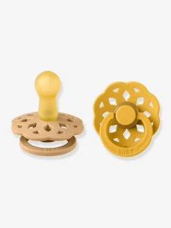 Lot De 2 Sucettes-tétines BIBS Bohème, Taille 1 De 0 à 6 Mois Pêche + Terracotta - Bibs 5 Lot De 2 Sucettes-tétines BIBS Bohème, Taille 1 De 0 à 6 Mois Pêche + Terracotta - Bibs -Buki France Shop lot de 2 sucettes tetines bibs boheme taille 1 de 0 a 6 mois 2