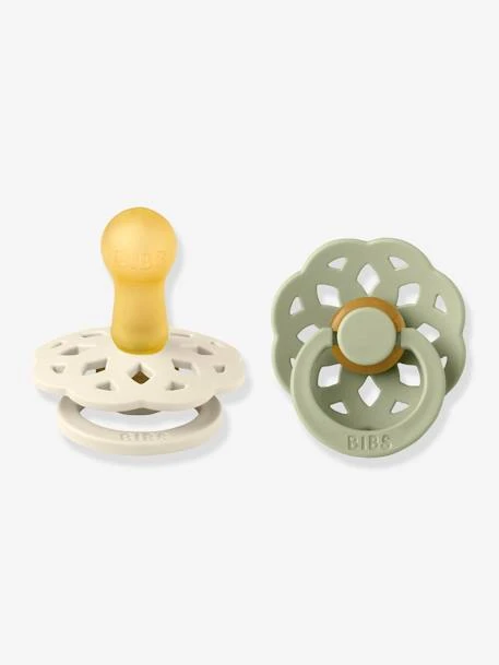 Lot De 2 Sucettes-tétines BIBS Bohème, Taille 2 De 6 à 18 Mois Sable + Miel - Bibs 2 Lot De 2 Sucettes-tétines BIBS Bohème, Taille 2 De 6 à 18 Mois Sable + Miel - Bibs – Image 2