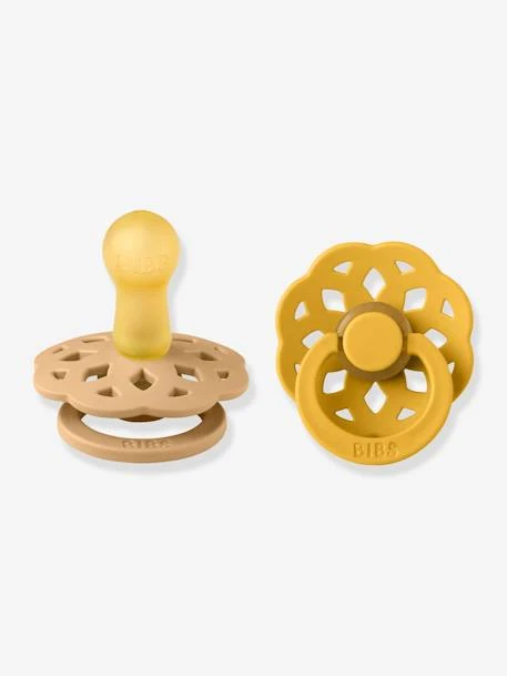 Lot De 2 Sucettes-tétines BIBS Bohème, Taille 2 De 6 à 18 Mois Sable + Miel - Bibs 4 Lot De 2 Sucettes-tétines BIBS Bohème, Taille 2 De 6 à 18 Mois Sable + Miel - Bibs – Image 4