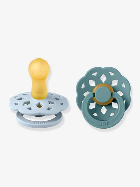 Lot De 2 Sucettes-tétines BIBS Bohème, Taille 2 De 6 à 18 Mois Sable + Miel - Bibs 1 Lot De 2 Sucettes-tétines BIBS Bohème, Taille 2 De 6 à 18 Mois Sable + Miel - Bibs