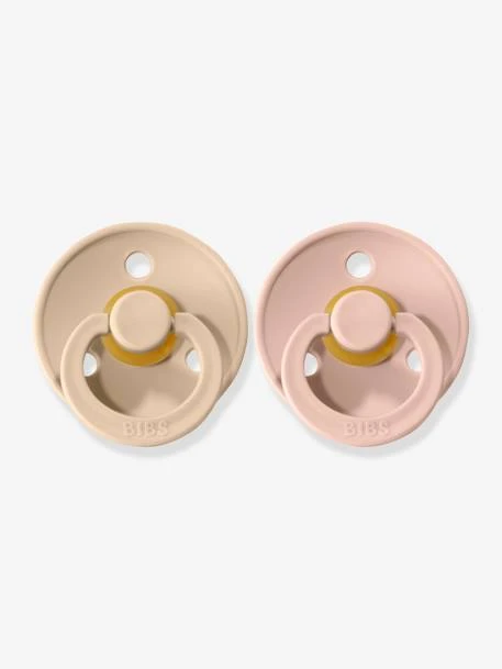 Lot De 2 Sucettes-tétines BIBS Colour, Taille 1 De 0 à 6 Mois Blush & Vanilla - Bibs 3 Lot De 2 Sucettes-tétines BIBS Colour, Taille 1 De 0 à 6 Mois Blush & Vanilla - Bibs – Image 3