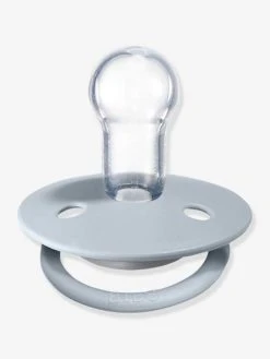 Lot De 2 Sucettes-tétines BIBS De Lux En Silicone Gris Fer + Bleu Layette - Bibs -Buki France Shop lot de 2 sucettes tetines bibs de lux en silicone 3