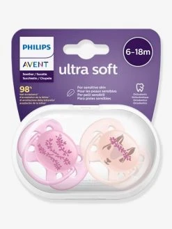 Lot De 2 Sucettes Ultra Douces 2e âge Philips AVENT Ecureuil/fleurs - Philips Avent 11 Lot De 2 Sucettes Ultra Douces 2e âge Philips AVENT Ecureuil/fleurs - Philips Avent -Buki France Shop lot de 2 sucettes ultra douces 2e age philips avent 5