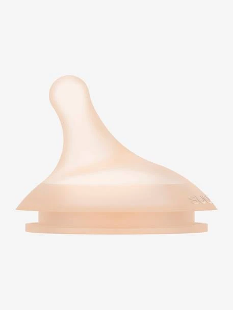 Lot De 2 Tétines Débit Rapide (L) Pour Biberon Zerø.Zerø SUAVINEX Peau - Suavinex 1 Lot De 2 Tétines Débit Rapide (L) Pour Biberon Zerø.Zerø SUAVINEX Peau - Suavinex