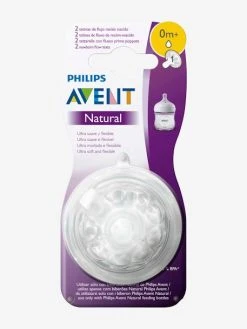Lot De 2 Tétines Philips AVENT Natural, 5 Débits Transparent - Philips Avent 10 Lot De 2 Tétines Philips AVENT Natural, 5 Débits Transparent - Philips Avent -Buki France Shop lot de 2 tetines philips avent natural 5 debits 4