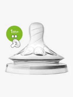 Lot De 2 Tétines Philips AVENT Natural, 5 Débits Transparent - Philips Avent 11 Lot De 2 Tétines Philips AVENT Natural, 5 Débits Transparent - Philips Avent -Buki France Shop lot de 2 tetines philips avent natural 5 debits 5