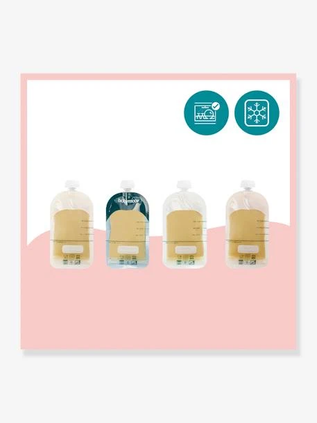 Lot De 20 Gourdes Réutilisables BABYMOOV Bleu - Babymoov 4 Lot De 20 Gourdes Réutilisables BABYMOOV Bleu - Babymoov – Image 4