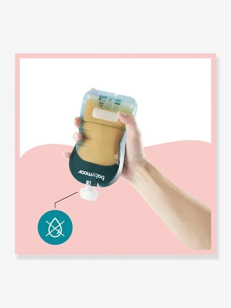 Lot De 20 Gourdes Réutilisables BABYMOOV Bleu - Babymoov 5 Lot De 20 Gourdes Réutilisables BABYMOOV Bleu - Babymoov – Image 5