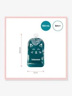 Lot De 20 Gourdes Réutilisables BABYMOOV Bleu - Babymoov 11 Lot De 20 Gourdes Réutilisables BABYMOOV Bleu - Babymoov -Buki France Shop lot de 20 gourdes reutilisables babymoov 5