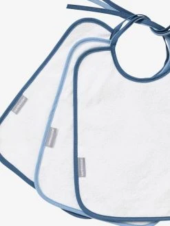 Lot De 3 Bavoirs Plastifiés Bleu - Vertbaudet -Buki France Shop lot de 3 bavoirs plastifies 5