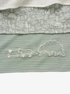 Lot De 3 Langes En Gaze De Coton DANS LES BOIS Multicolore - Vertbaudet 10 Lot De 3 Langes En Gaze De Coton DANS LES BOIS Multicolore - Vertbaudet -Buki France Shop lot de 3 langes en gaze de coton dans les bois 4