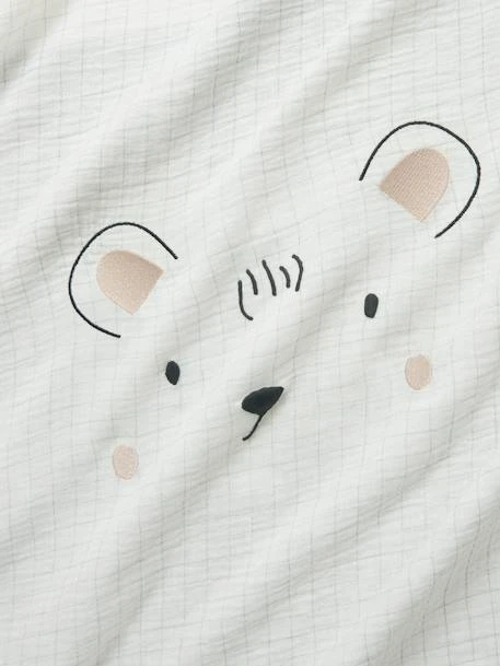 Lot De 3 Langes En Gaze De Coton DANS LES BOIS Multicolore - Vertbaudet 6 Lot De 3 Langes En Gaze De Coton DANS LES BOIS Multicolore - Vertbaudet – Image 6