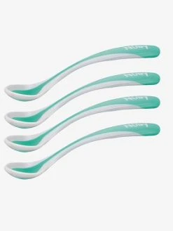 Lot De 4 Cuillères Bébé Thermosensibles NUBY Aléatoire - Nuby -Buki France Shop lot de 4 cuilleres bebe thermosensibles nuby 5