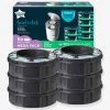 Lot De 6 Recharges Pour Poubelles à Couches Tec Et Twist & Click TOMMEE TIPPEE Sangenic En Plastique Recyclé Gris - Tommee Tippee