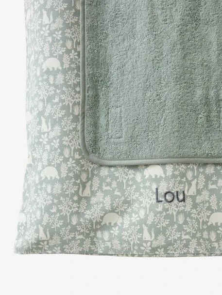 Matelas à Langer + 2 Tapis De Change DANS LES BOIS Vert Sauge - Vertbaudet 5 Matelas à Langer + 2 Tapis De Change DANS LES BOIS Vert Sauge - Vertbaudet – Image 5