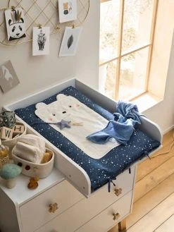 Matelas à Langer + 2 Tapis De Change ETOILE POLAIRE Bleu / Multicolore - Vertbaudet -Buki France Shop matelas a langer 2 tapis de change etoile polaire 3