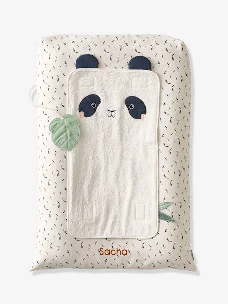 Matelas à Langer + 2 Tapis De Change Personnalisable HANOÏ écru / Multicolore - Vertbaudet 2 Matelas à Langer + 2 Tapis De Change Personnalisable HANOÏ écru / Multicolore - Vertbaudet – Image 2