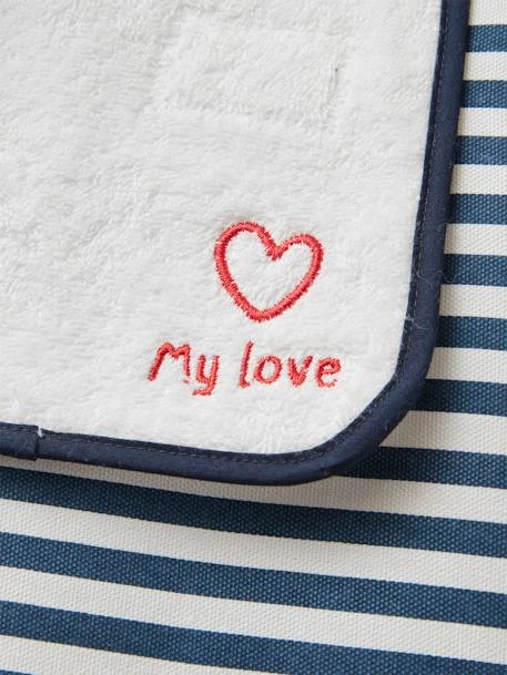 Matelas à Langer MARINIÈRE Blanc/bleu - Vertbaudet 5 Matelas à Langer MARINIÈRE Blanc/bleu - Vertbaudet – Image 5