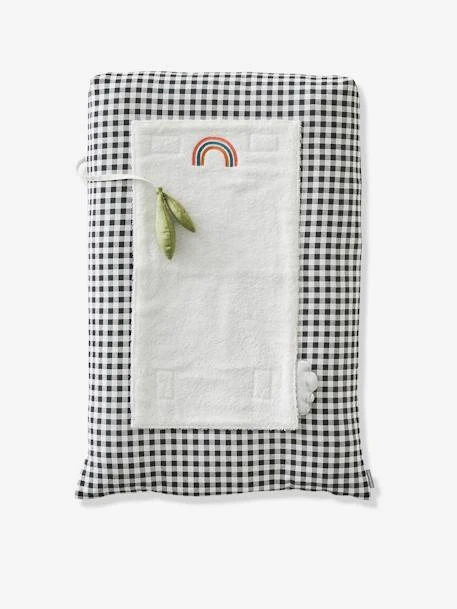 Matelas à Langer MINI ZOO Avec Housse + 2 Tapis Noir / Blanc - Vertbaudet 2 Matelas à Langer MINI ZOO Avec Housse + 2 Tapis Noir / Blanc - Vertbaudet – Image 2