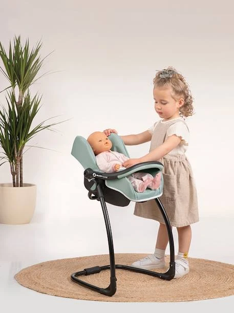 Maxi Cosi Et Chaise Haute 3 En 1 - SMOBY Vert - Smoby 1 Maxi Cosi Et Chaise Haute 3 En 1 - SMOBY Vert - Smoby