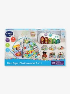 Maxi Tapis D'Eveil Sensoriel 7 En 1 - VTECH Multicolore - Toutes Les Marques 5 Maxi Tapis D'Eveil Sensoriel 7 En 1 - VTECH Multicolore - Toutes Les Marques -Buki France Shop maxi tapis deveil sensoriel 7 en 1 vtech 2