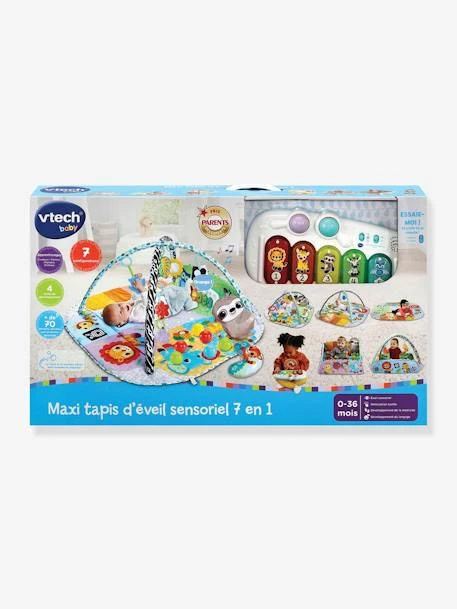 Maxi Tapis D'Eveil Sensoriel 7 En 1 - VTECH Multicolore - Toutes Les Marques 3 Maxi Tapis D'Eveil Sensoriel 7 En 1 - VTECH Multicolore - Toutes Les Marques – Image 3