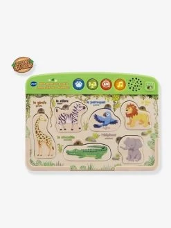 Mon Premier Puzzle Interactif Des Animaux - VTECH Marron - Toutes Les Marques